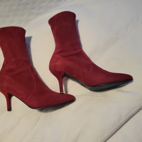Stuart Weitzman Cling Booties - Picture 3 of 11